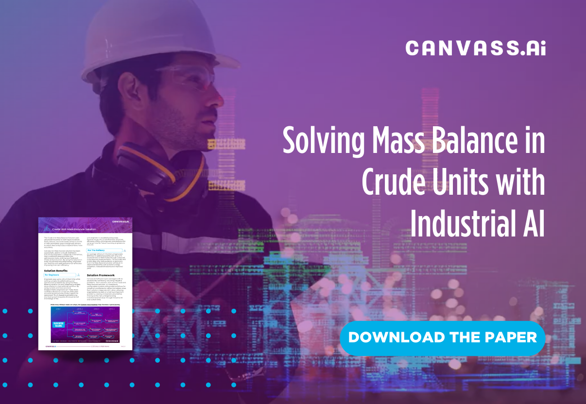 Solving Mass Balance In Crude Units With Industrial AI